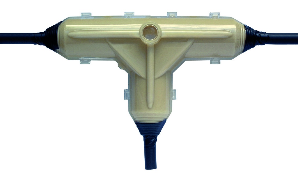 TROUSSE DE DERIVATION BT EN T AVEC RESINE STANDARD PXE-TU1-43BD